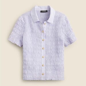 J. Crew Stretch Popcorn Polo